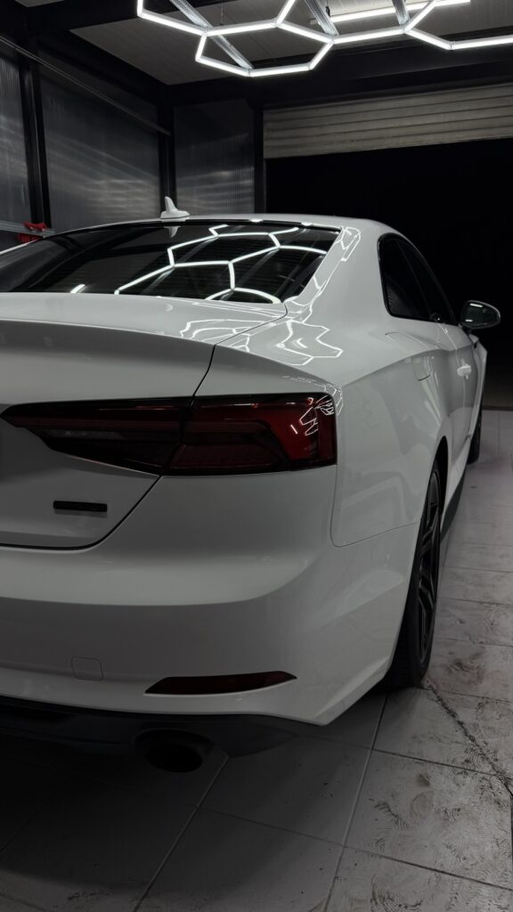 Tył Audi A5 po jednoetapowej korekcie lakieru